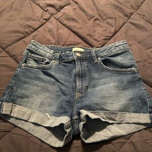 Classic H&M Denim Shorts in Blue